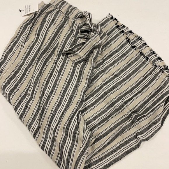 NWT Caslon – Striped Linen Blend Pants (Plus) - Picture 5 of 7